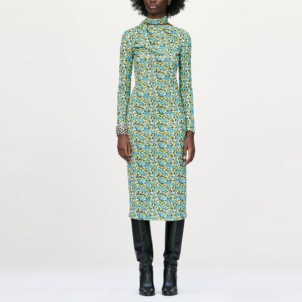 casual dresses fashion spring long sleeve backless dress women elegant floral party midi vacation, Black;gray
casual dresses fashion spring long sleeve backless dress women elegant floral party midi vacation, Black;gray
