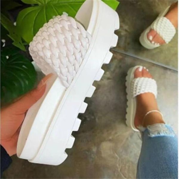 thick-soled wedges slippers women sandals women's shoes high heels casual summer and large size 43, Black
thick-soled wedges slippers women sandals women's shoes high heels casual summer and large size 43, Black