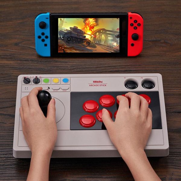 game controllers & joysticks v3 arcade controller 3 mode bluetooth 2.4ghz wireless usb wired fight stick for switch/pc windows/stea
game controllers & joysticks v3 arcade controller 3 mode bluetooth 2.4ghz wireless usb wired fight stick for switch/pc windows/stea
