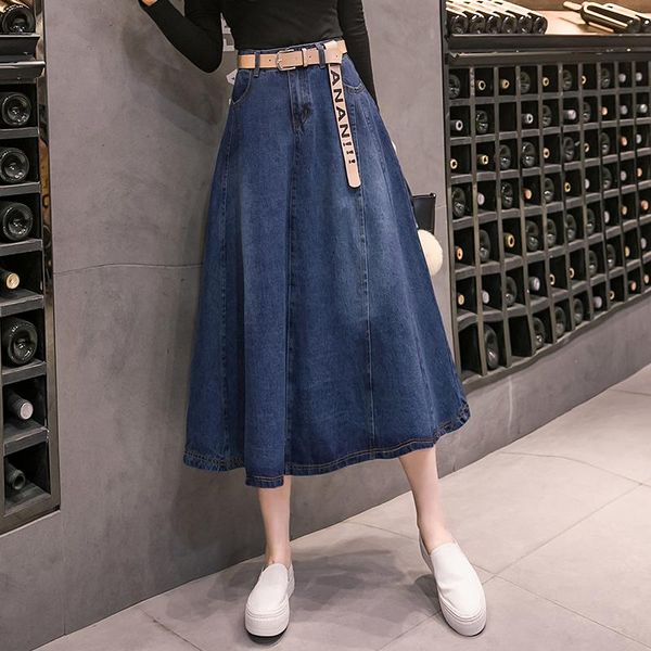 skirts plus size high waist a-line big hem below knee denim for women (belt is exlcuded) s m l xl 2xl 3xl, Black
skirts plus size high waist a-line big hem below knee denim for women (belt is exlcuded) s m l xl 2xl 3xl, Black