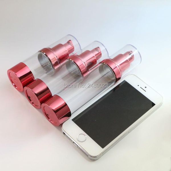 makeup tools rose red plastic airless pump bottles cosmetic container with transparent cap refillable packing bottle 2pcs/lot storage & jars
makeup tools rose red plastic airless pump bottles cosmetic container with transparent cap refillable packing bottle 2pcs/lot storage & jars