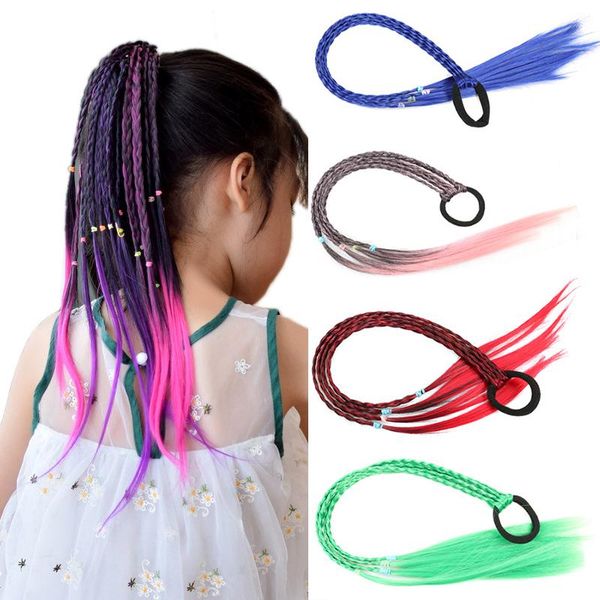 hair accessories girls colorful wigs ponytail ornament headbands rubber bands beauty headwear braid kids gift, Slivery;white
hair accessories girls colorful wigs ponytail ornament headbands rubber bands beauty headwear braid kids gift, Slivery;white