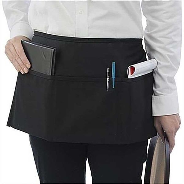 aprons 1pcuniversal apron short waist polyester kitchen cooking women men with 3 pocket for waiter waitress
aprons 1pcuniversal apron short waist polyester kitchen cooking women men with 3 pocket for waiter waitress
