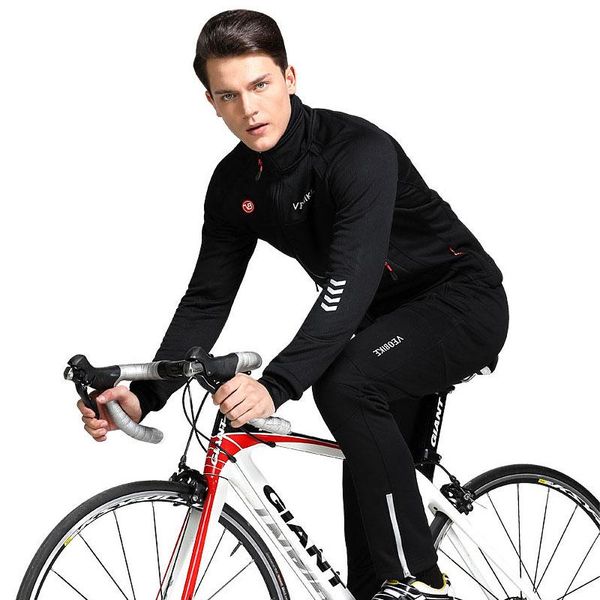 racing sets winter cycling clothing set thermal fleece pants reflective windproof waterproof jersey trousers outdoor sport suit, Black;blue
racing sets winter cycling clothing set thermal fleece pants reflective windproof waterproof jersey trousers outdoor sport suit, Black;blue