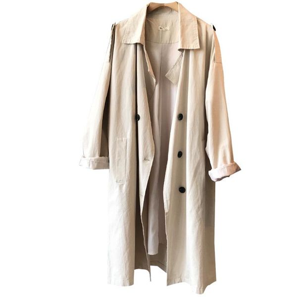 women's trench coats spring 2021 women coat turn-down collar long sleeve double breasted ladies solid casual, Tan;black
women's trench coats spring 2021 women coat turn-down collar long sleeve double breasted ladies solid casual, Tan;black