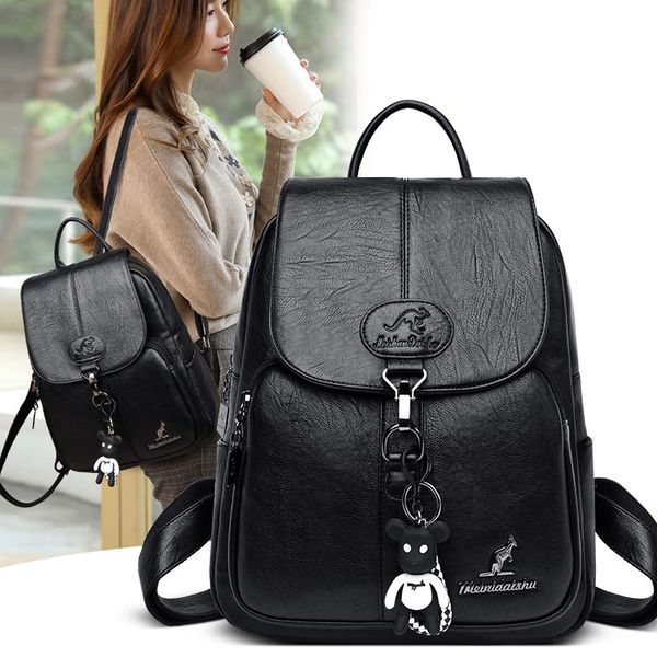 kangaroo genuine 2021 new korean style backpack womens travel large capacity anti-theft casual backpack fashion schoolbag fashion
kangaroo genuine 2021 new korean style backpack womens travel large capacity anti-theft casual backpack fashion schoolbag fashion