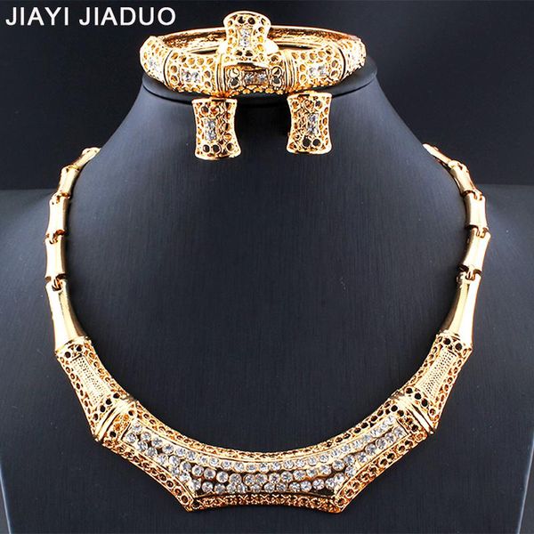 earrings & necklace jiayi jiaduo 2021 wedding jewelry set for women gold-color bracelet ring party gift dubai, Silver 
earrings & necklace jiayi jiaduo 2021 wedding jewelry set for women gold-color bracelet ring party gift dubai, Silver