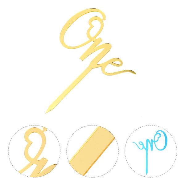 other festive & party supplies 10pcs creative cake picks acrylic one birthday insert ers
other festive & party supplies 10pcs creative cake picks acrylic one birthday insert ers