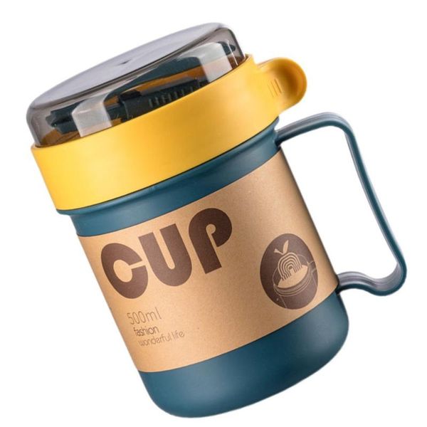 dinnerware sets 1pc 500ml portable breakfast cup with lid soup container spoon (blue)
dinnerware sets 1pc 500ml portable breakfast cup with lid soup container spoon (blue)