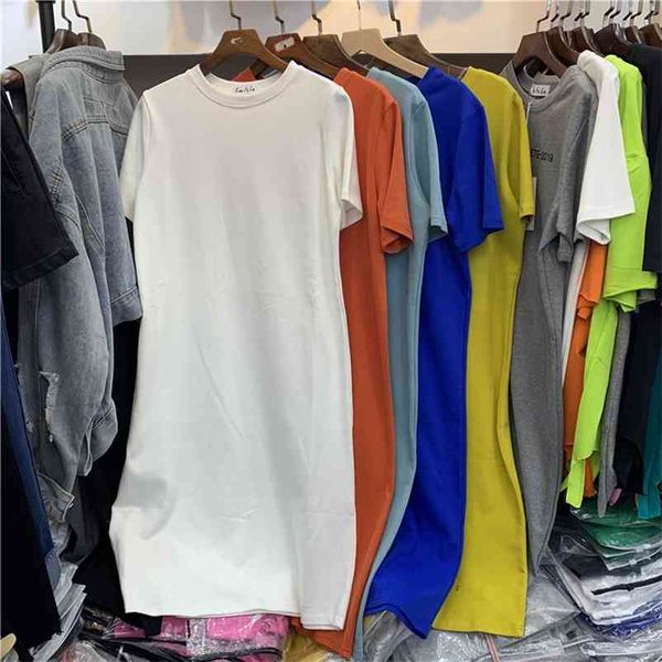 casual women over size o-neck short sleeve solid summer cotton t shirt dress sales 210331, Black;gray
casual women over size o-neck short sleeve solid summer cotton t shirt dress sales 210331, Black;gray