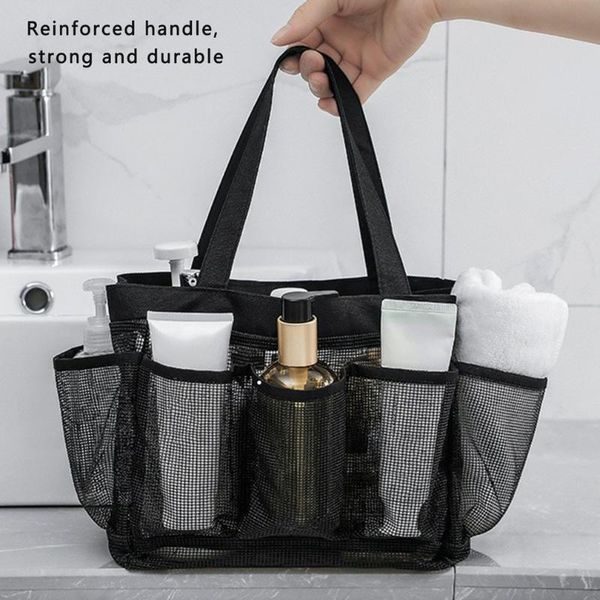storage bags bag multi pocket mesh bath widened handle expand small pockets reasonable layout
storage bags bag multi pocket mesh bath widened handle expand small pockets reasonable layout