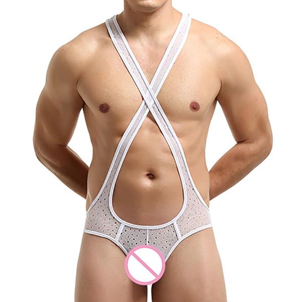 mens undershirts leotard mesh hollow out transparent jumpsuits wrestling singlets underwear jock strap open bustring bodysuit, Black;brown
mens undershirts leotard mesh hollow out transparent jumpsuits wrestling singlets underwear jock strap open bustring bodysuit, Black;brown