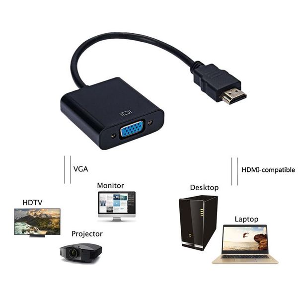 -compatible to vga adapter hd 1080p digital analog converter cable for ps4 pc laptv box projector displayer computer cables & connec con
-compatible to vga adapter hd 1080p digital analog converter cable for ps4 pc laptv box projector displayer computer cables & connec con