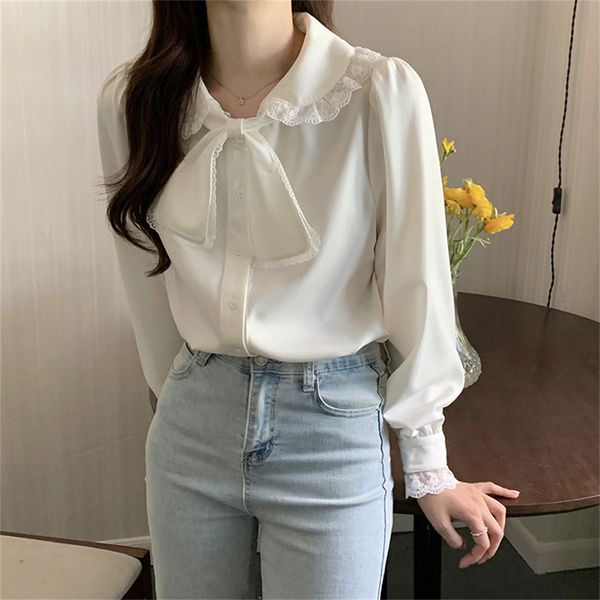 women's jackets hzirip chiffon shirts with white bow, plus size, puffing sleeve, autumn, working clothes, ol, elegant, kgrt, Black;brown
women's jackets hzirip chiffon shirts with white bow, plus size, puffing sleeve, autumn, working clothes, ol, elegant, kgrt, Black;brown