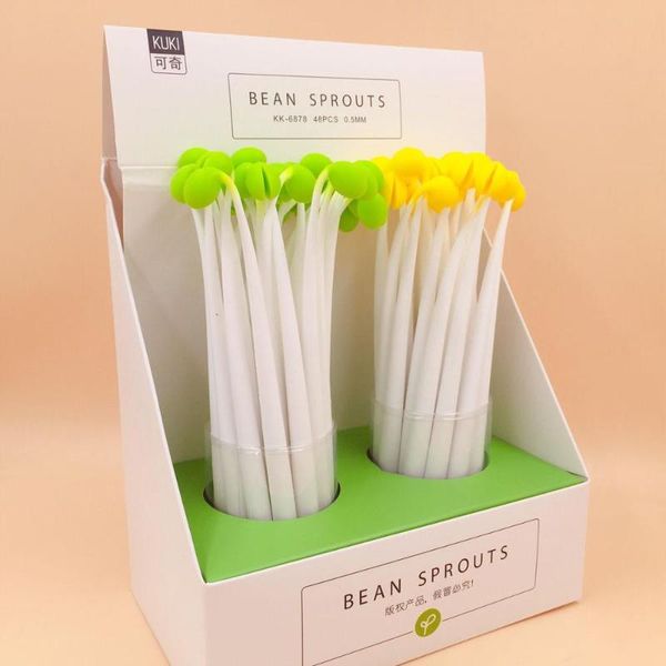 gel pens creative bean sprouts pen cute 0.5 mm black ink signature school office writing supplies promotional gift
gel pens creative bean sprouts pen cute 0.5 mm black ink signature school office writing supplies promotional gift