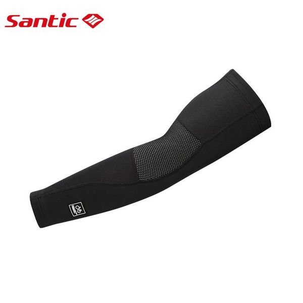 santic arm sleeve sports cycling warmers autumn winter thermal fleece manguito outdoor keep warm s-xl elbow & knee pads, Black;gray
santic arm sleeve sports cycling warmers autumn winter thermal fleece manguito outdoor keep warm s-xl elbow & knee pads, Black;gray