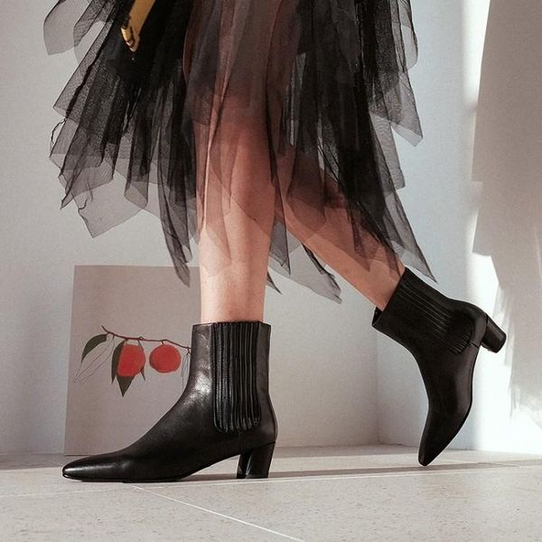 boots 2021 spring winter shoes high heels pointed toe ankle for women fashion soft leather riding female booties, Black
boots 2021 spring winter shoes high heels pointed toe ankle for women fashion soft leather riding female booties, Black