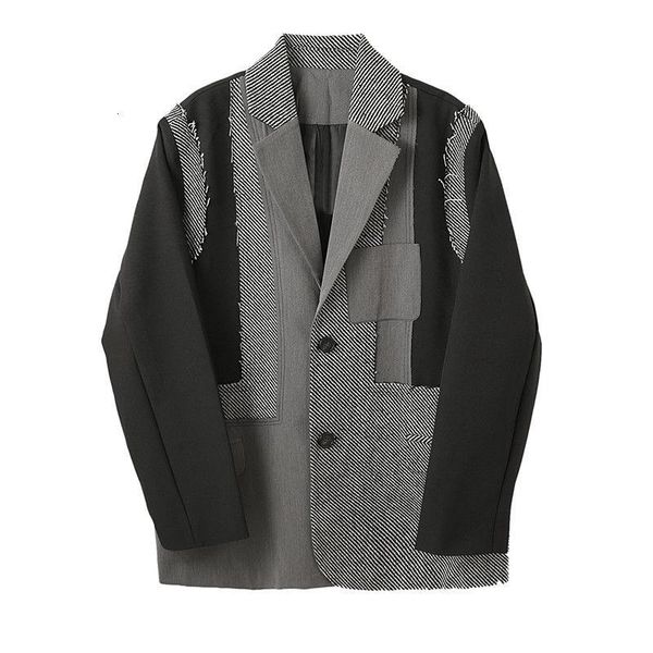 / men's wear color block patchwork long sleeve niche design suit coat fashionable single breasted blazes autumn 9y4155 suits & blazers, White;black
/ men's wear color block patchwork long sleeve niche design suit coat fashionable single breasted blazes autumn 9y4155 suits & blazers, White;black