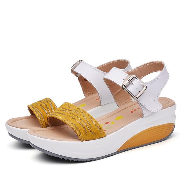 sandals 2021 summer fashion platform high heel footwear women flats shoes genuine leather ladies sliver sneakers shoe, Black
sandals 2021 summer fashion platform high heel footwear women flats shoes genuine leather ladies sliver sneakers shoe, Black