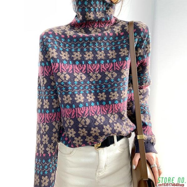 women's sweaters 2021 autumn winter women turtleneck sweater loose elegant warm knitted pullovers fashion solid knitwear jumper, White;black
women's sweaters 2021 autumn winter women turtleneck sweater loose elegant warm knitted pullovers fashion solid knitwear jumper, White;black