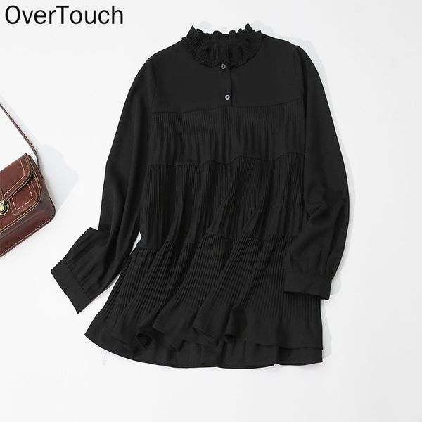 women's blouses & shirts 2021 plus size women blouse chiffon thin spliced o-neck casual ruffle summer oversize 5xl japanese black, White
women's blouses & shirts 2021 plus size women blouse chiffon thin spliced o-neck casual ruffle summer oversize 5xl japanese black, White