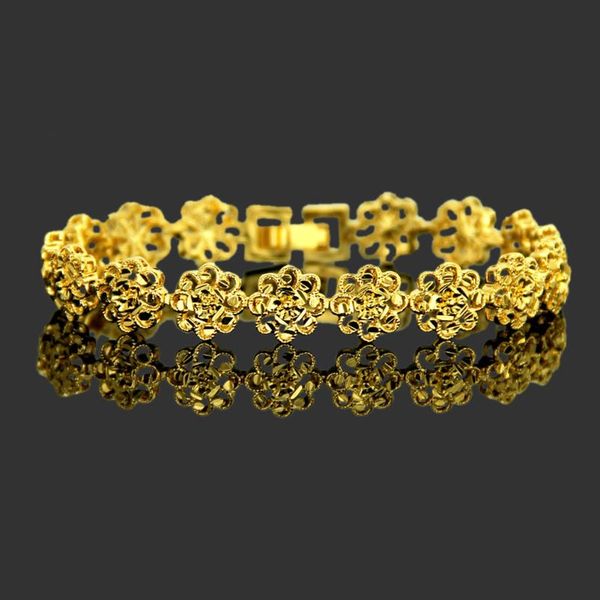 beaded, strands european and american fashion three-dimensional plum blossom women's bracelet geometric flower, Black
beaded, strands european and american fashion three-dimensional plum blossom women's bracelet geometric flower, Black