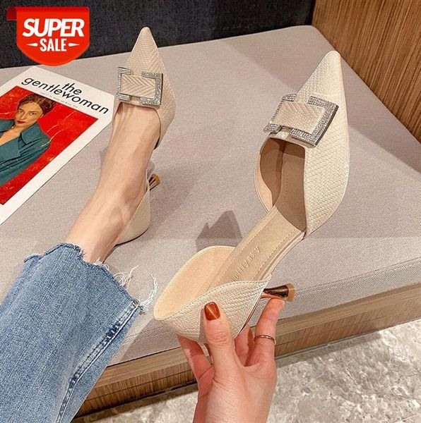 hollow high-heeled sandals female stiletto pointed toe baotou fashion korean shoes 172-3 #fj5v, Black
hollow high-heeled sandals female stiletto pointed toe baotou fashion korean shoes 172-3 #fj5v, Black