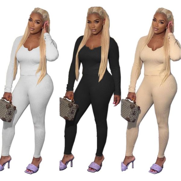 women's two piece pants oluolin fall women deep v elastic slim sports solid two-piece ladies stitching long sleeve crop trousers s, White
women's two piece pants oluolin fall women deep v elastic slim sports solid two-piece ladies stitching long sleeve crop trousers s, White