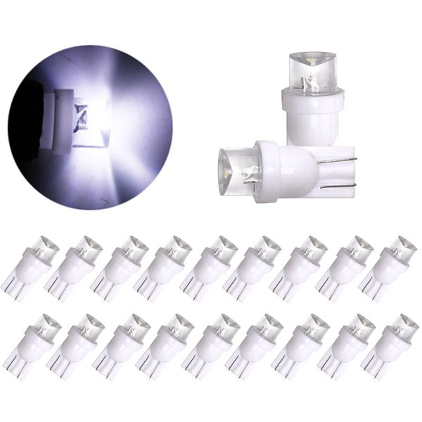 20pcs/lot white t10 w5w 1led concave head small car bulbs straw hat for auto clearance lamp instrument lights 12v
20pcs/lot white t10 w5w 1led concave head small car bulbs straw hat for auto clearance lamp instrument lights 12v