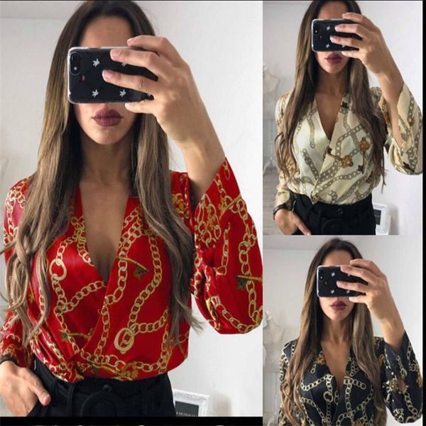 women's jumpsuits & rompers fashion womens deep v neck bodysuit long sleeve printed backless leotard blouse bodysuits lady autumn sprin, Black;white
women's jumpsuits & rompers fashion womens deep v neck bodysuit long sleeve printed backless leotard blouse bodysuits lady autumn sprin, Black;white