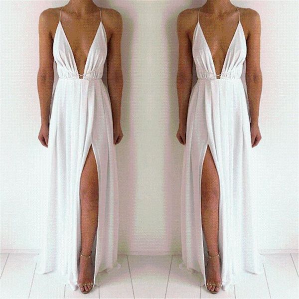 maxi dress women sleeveless backless boho long bridesmaid formal summer party bandage slit vestidos casual dresses, Black;gray
maxi dress women sleeveless backless boho long bridesmaid formal summer party bandage slit vestidos casual dresses, Black;gray