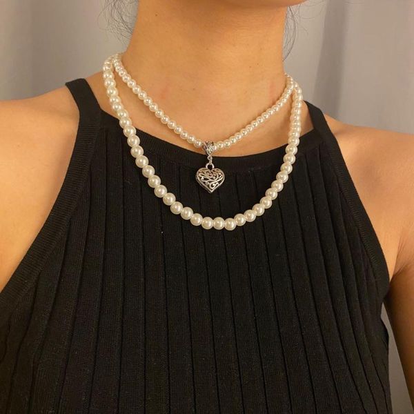 pendant necklaces gothic simulation pearl choker necklace women wedding boho punk lover heart lariat ancient silver color chain jewelry
pendant necklaces gothic simulation pearl choker necklace women wedding boho punk lover heart lariat ancient silver color chain jewelry