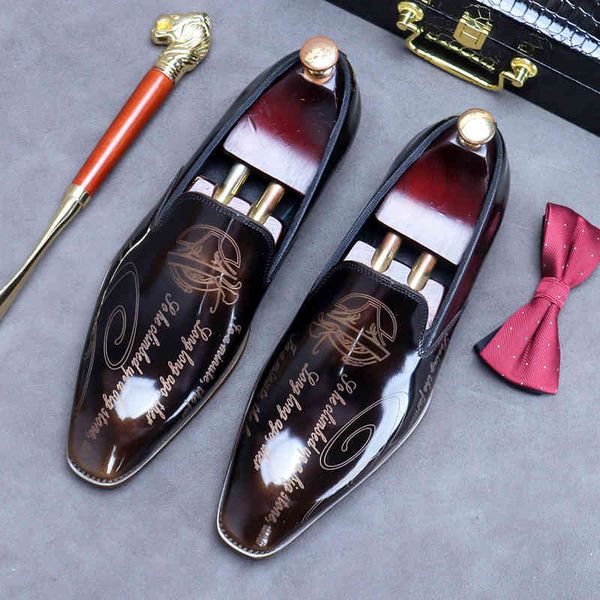 trend fashion british pointed leather shoes cover feet busins drs hairdrser bright men's, Black
trend fashion british pointed leather shoes cover feet busins drs hairdrser bright men's, Black