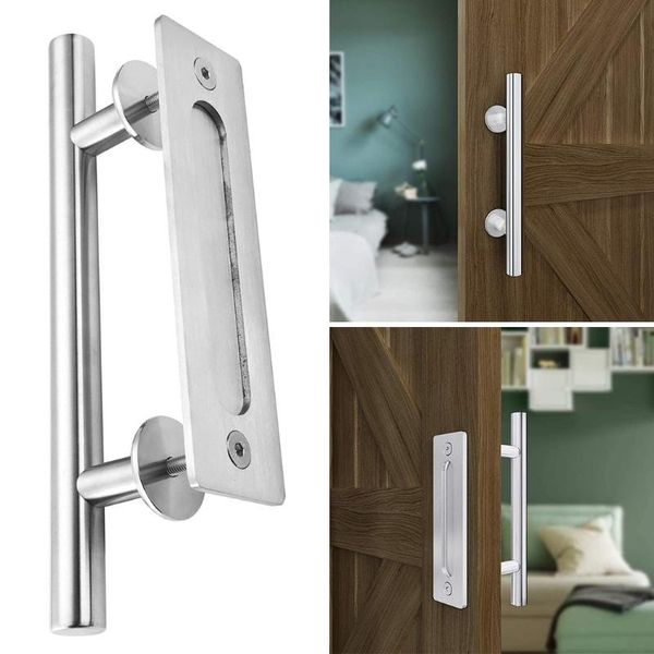 12\\\" sliding barn door pull flush handle gate hardware set heavy duty stainless steel craft tools
12\\\" sliding barn door pull flush handle gate hardware set heavy duty stainless steel craft tools