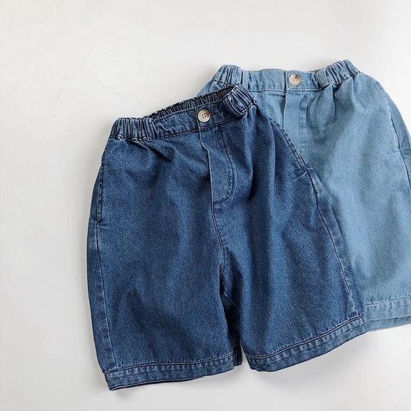 jeans korean baby shorts children's clothing 2021 girls denim wide leg pants boys summer stoashed trousers boy clothes, Blue
jeans korean baby shorts children's clothing 2021 girls denim wide leg pants boys summer stoashed trousers boy clothes, Blue