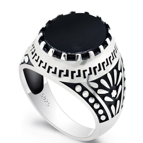 cluster rings black natural agate stone real pure 925 sterling silver ring for men drip plum musical note signet fine jewelry, Golden;silver
cluster rings black natural agate stone real pure 925 sterling silver ring for men drip plum musical note signet fine jewelry, Golden;silver