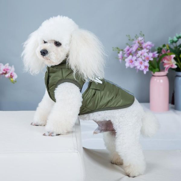 dog apparel warm pet coat reflective safety vest thicken padded comfortable autumn winter jacket practical accessories
dog apparel warm pet coat reflective safety vest thicken padded comfortable autumn winter jacket practical accessories