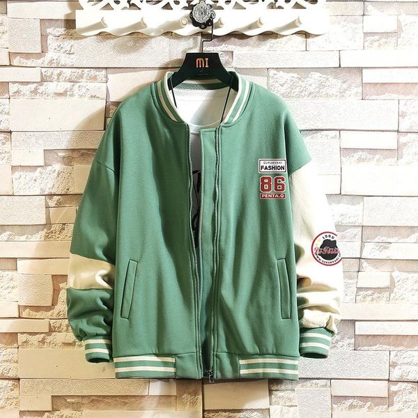 men's jackets 2021 fashion arrival single casual baseball uniform coat male bomber jacket men rib sleeve brand clothing black spliced, Black;brown
men's jackets 2021 fashion arrival single casual baseball uniform coat male bomber jacket men rib sleeve brand clothing black spliced, Black;brown
