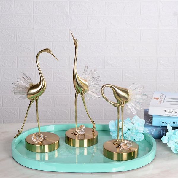 decorative objects & figurines modern metal bronze swan sculpture decoration natural crystal animal statue crafts wine cabinet living room
decorative objects & figurines modern metal bronze swan sculpture decoration natural crystal animal statue crafts wine cabinet living room