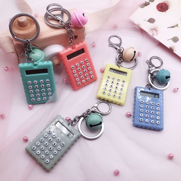 Nordic Mini Biscuit Creative Calculator Metal Key Ring Bell Pendant Student Supplies Bag Accessories
Nordic Mini Biscuit Creative Calculator Metal Key Ring Bell Pendant Student Supplies Bag Accessories