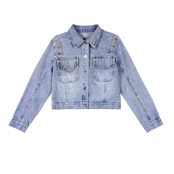 women's jackets denim jacket short spring and autumn thin light color loose ins female coat, Black;brown
women's jackets denim jacket short spring and autumn thin light color loose ins female coat, Black;brown