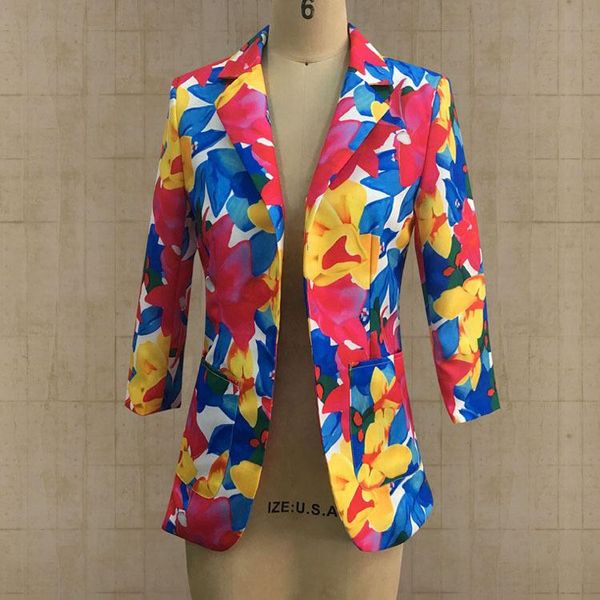 women's suits & blazers fashion office lady print slim suit cardigans notched half sleeve women jacket long autumn blazer femme, White;black
women's suits & blazers fashion office lady print slim suit cardigans notched half sleeve women jacket long autumn blazer femme, White;black