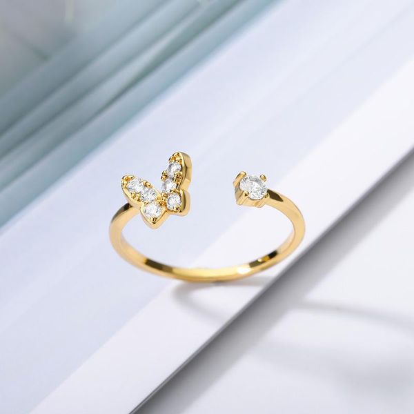 wedding rings butterfly femme crystal zircon embellishment adjustable jewelry ring for women girls party accessories gifts 2021, Slivery;golden
wedding rings butterfly femme crystal zircon embellishment adjustable jewelry ring for women girls party accessories gifts 2021, Slivery;golden