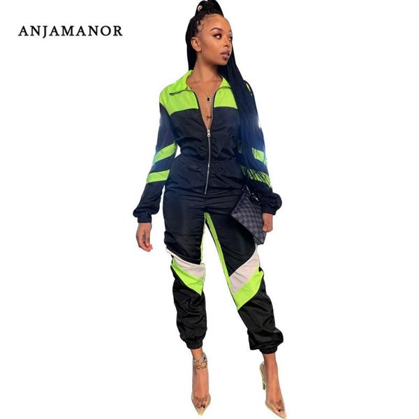 women's jumpsuits & rompers anjamanor women one piece jumpsuit zipper long sleeve fall winter outfits sports plus size clubwear d52-ae4, Black;white
women's jumpsuits & rompers anjamanor women one piece jumpsuit zipper long sleeve fall winter outfits sports plus size clubwear d52-ae4, Black;white