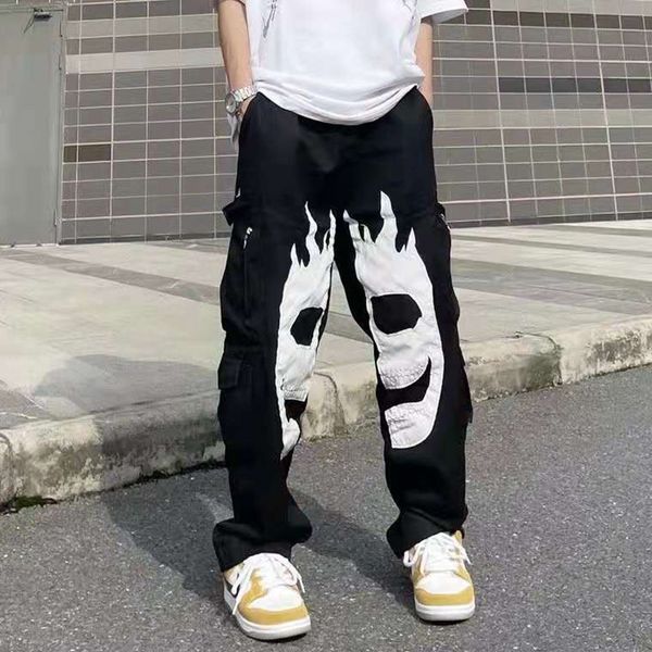 briefs&panties cargo pants with pockets, embroidered skull, harajuku, men and women, hip hop, big elastic waist, loose street n8s6, Black;white
briefs&panties cargo pants with pockets, embroidered skull, harajuku, men and women, hip hop, big elastic waist, loose street n8s6, Black;white