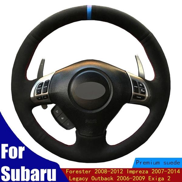 steering wheel covers hand sew car cover black suede for forester 2008-2012 impreza 2007-2014 legacy outback 2006-2009 exiga 2
steering wheel covers hand sew car cover black suede for forester 2008-2012 impreza 2007-2014 legacy outback 2006-2009 exiga 2
