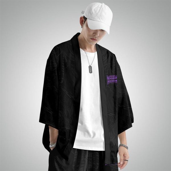 ethnic clothing men and women japanese kimono cardigan shirt harajuku trend ghost knife pattern summer nine-point pants suit, Red
ethnic clothing men and women japanese kimono cardigan shirt harajuku trend ghost knife pattern summer nine-point pants suit, Red