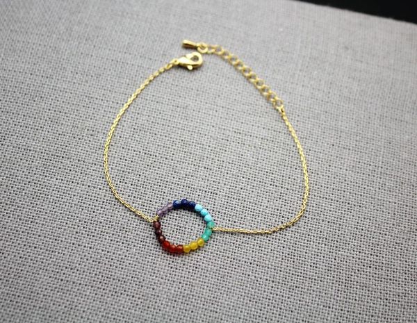 charm bracelets daisies rainbow beads circle shape valentine's gift & friend for women jewelry party, Golden;silver
charm bracelets daisies rainbow beads circle shape valentine's gift & friend for women jewelry party, Golden;silver