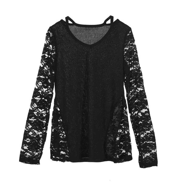 new women's fashion t-shirts causal sleeve o-neck lace patchwork female loose long tunic knitted tees plus size, White
new women's fashion t-shirts causal sleeve o-neck lace patchwork female loose long tunic knitted tees plus size, White