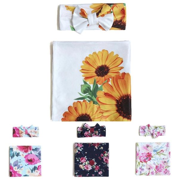 2pcs born baby blanket sleeping swaddle floral print muslin wrap headband set blankets & swaddling
2pcs born baby blanket sleeping swaddle floral print muslin wrap headband set blankets & swaddling